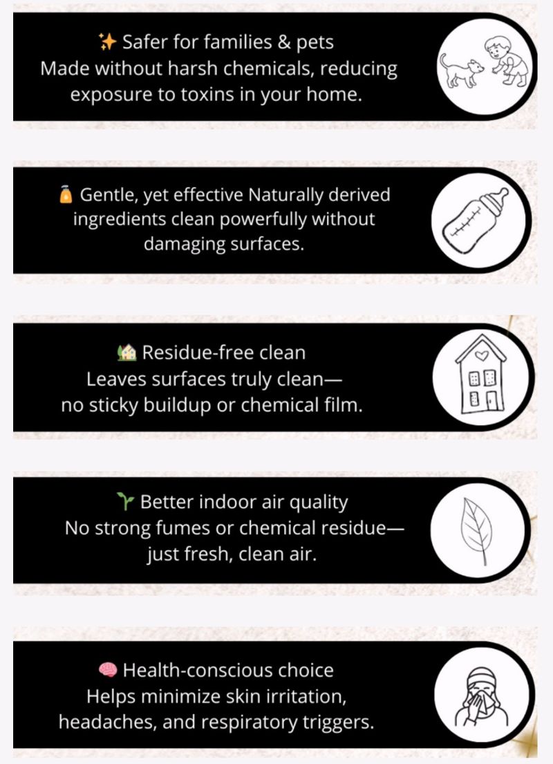 Benefits of eco-friendly cleaning